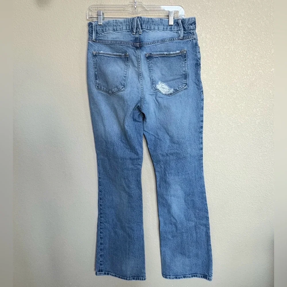 Good American Light Blue Boot Cut Jeans - Picture 4 of 10